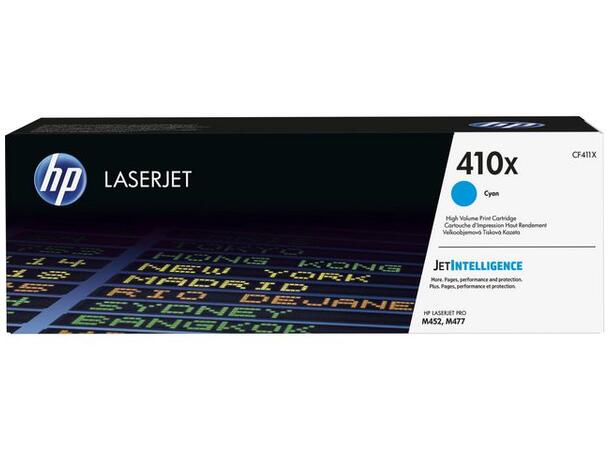 Toner HP CF411X 5K blå for Color LaserJet Pro M452,M377, M477 